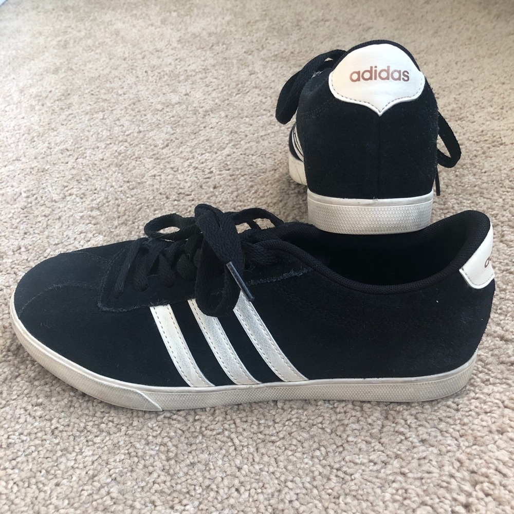 ADIDAS Black Suede Sneakers